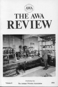  — The Antique Wireless Assoc Review [Vol 08]