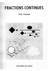 Jean Trignan — Introduction aux problèmes d'approximation-fractions continues, différences finies