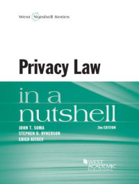 Kitaev, Erica;Rynerson, Stephen D.;Soma, John T — Privacy Law in a Nutshell, 2d