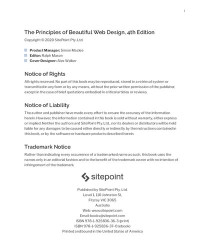 J. Beaird, J. George, A. Walker — The Principles of Beautiful Web Design