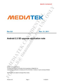 WS Chen — MT6573 Android 2.3 SD upgrade application note