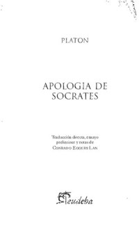 Platón — Apología de Sócrates
