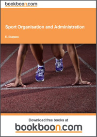 Bookboon.com — Sport Organisation and Administration