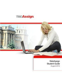  — WebAssign Student Guide