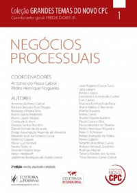 Varios autores — Negocios Processuais