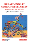 Michael E Rentell and Peter M Jenner (Auth.) — Breakdowns in Computer Security. Commentary and Analysis