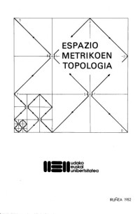 Javier Duoandikoetxea — Espazio metrikoen topologia