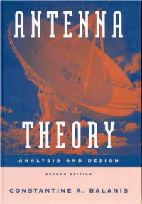 Balanis C.A. — Antenna theory: analysis and design. Chapter 1-8