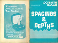 Locksmith Ledger — Spacings and Depths