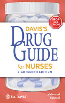 April Hazard Vallerand; Cynthia A. Sanoski — Davis's Drug Guide for Nurses