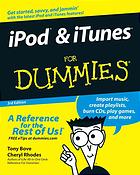 Tony Bove; Cheryl Rhodes — iPod & iTunes for dummies