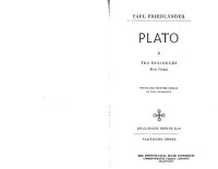 Paul Friedlander — Plato: The Dialogues, First Period. (Volume 2): 002