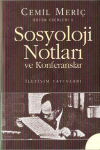 Cemil Meriç — Sosyoloji Notları