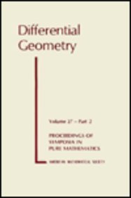 Shiing-Shen Chern, Robert Osserman — Differential Geometry, Part 2