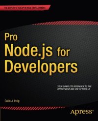 Colin J. Ihrig — Pro Node.js for Developers