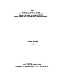 Warner, George Sheppard — A serological study of certain members of the aerobic nonpathogenic Neisseria group