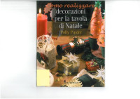 Polly Pinder — Decorazioni per la tavola di Natale