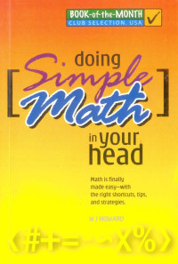 W.J. Howard — Doing Simple Maths in Your Head