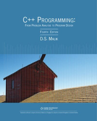 D.S. Malik — C++ Programming: From Problem Analysis to Program Design