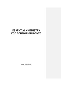 Ткачёв, С. В. — Основы химии для иностранных студентов