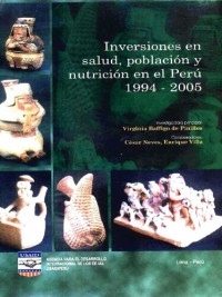 Baffigo Virginia — Inversiones En Salud Poblacion Y Nutricion En El Peru