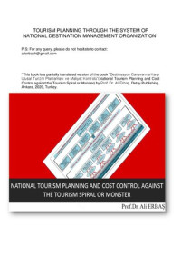 Ali ERBAS — TOURISM PLANNING THROUGH THE SYSTEM OF NATIONAL DESTINATION MANAGEMENT ORGANIZATION