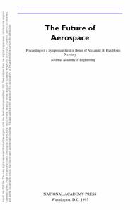 National Academy of Engineering — The Future of Aerospace