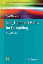 David Makinson — Sets, logic and maths for computing