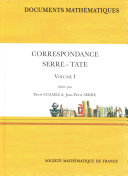 John Torrence Tate — Correspondance Serre-Tate