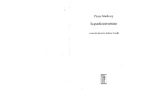 Pierre Macherey, Antonio Stefano Caridi (editor) — La parola universitaria