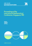 Louis H.Y. Chen, Tze Beng Ng and M.J. Wicks (Eds.) — Proceedings of the International Mathematical Conference