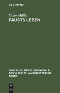 Maler Müller — Fausts Leben