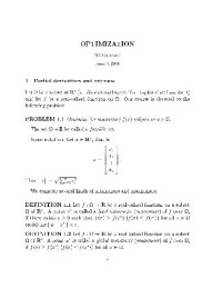 Ostrovskij M.I. — Optimization