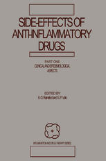 K. D. Rainsford (auth.), K. D. Rainsford, G. P. Velo (eds.) — Side-Effects of Anti-Inflammatory Drugs: Part One Clinical and Epidemiological Aspects