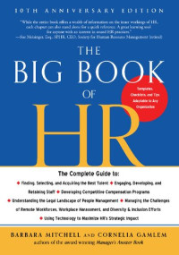 Barbara Mitchell, Cornelia Gamlem — The Big Book of HR, 10th Anniversary Edition