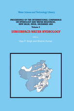 M. H. G. Amin, L. D. Hall, R. J. Chorley, K. S. Richards, T. A. Carpenter, B. W. Bache (auth.), Vijay P. Singh, Bhishm Kumar (eds.) — Subsurface-Water Hydrology: Proceedings of the International Conference on Hydrology and Water Resources, New Delhi, India, December 1993