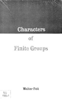 W. Feit — Characters of Finite Groups