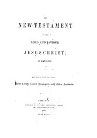  — The New Testament our Lord and Saviour Jesus Christ in Sanskrit