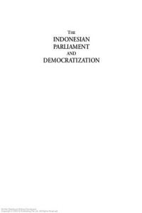 Ziegenhain. — The Indonesian Parliament and Democratization