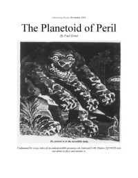 Ernst, Paul — The Planetoid of Peril