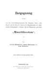 Bilinkiewicz, Hlibowicki, — Entgegnung auf das "Minoritotsvotum"