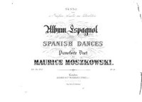 Moszkowski Moritz. — Album Espagnol, Op.21