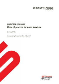 Enterprise Singapore — SS 636 Code of practice for water services