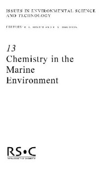 R E Hester, R M Harrison — Chemistry in the Marine Environment