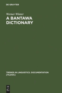 Werner Winter; Novel Kishore Rai — A Bantawa Dictionary