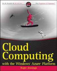 Roger Jennings — Cloud Computing with the Windows Azure Platform