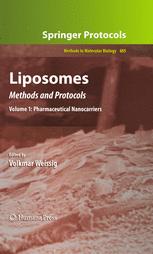 Tamer A. ElBayoumi, Vladimir P. Torchilin (auth.), Volkmar Weissig (eds.) — Liposomes: Methods and Protocols, Volume 1: Pharmaceutical Nanocarriers