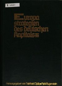 Reinhard Opitz — Europastrategien des deutschen Kapitals