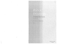 Jackie Orr — Panic diaries: a genealogy of panic disorder