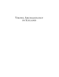 Davide Zori; Jesse Byock — Viking Archaeology in Iceland: Mosfell Archaeological Project
